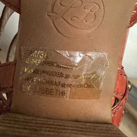 Lucky Brand “Lizbethe” Caged Sandal - Size 8. - Picture 7 of 8